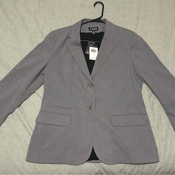 Blazer Femme Chaps - Taille L, Neuf Avec étiquettes - Qualité Premium, Coupe Classique